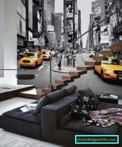 3d tapety pro stěny - fotografie pro obývací pokoj