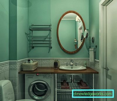 Zelená koupelna - 80 nejlepších fotografií z krásných designových nápadů