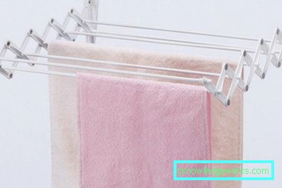 Sušení v koupelně - 63 fotografií originálního příslušenství pro ručníky