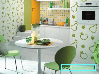 Kuchyňské stěny design - 50 fotografií interiéru nápady