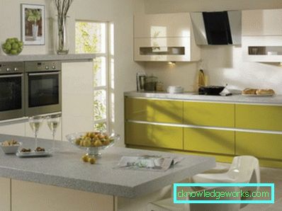 324-Kuchyně olivově zelená - 95 fotografií