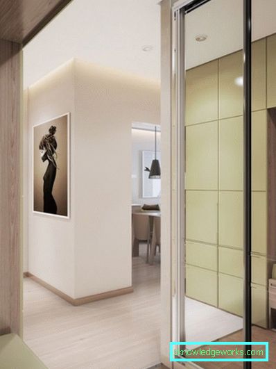 Malé chodby v moderním stylu - design interiérové ​​fotografie