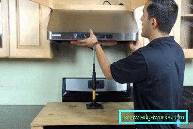 Vzduchový kanál pro odsávání v kuchyni