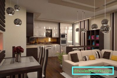Zonace obývacího pokoje - 115 fotografií designových nápadů a možností zonování obývacího pokoje